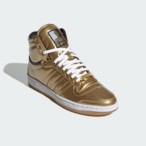 adidas Top Ten Hi Star Wars C-3PO Sneakers FY2458 - Picture 4 of 7